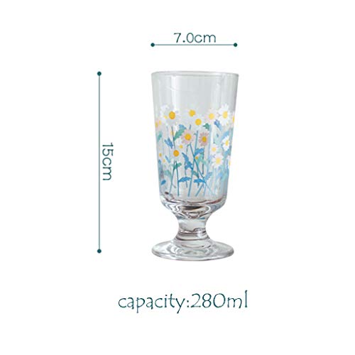 BYCZSYHCJ Cristalería Se Siente Pesado Claro vidrios de consumición del Whisky Vasos Highball Claro de Cristal con Vasos de Vidrio de Cristal pasada de Moda Bourbon Gafas, Vasos de Zumo Vasos