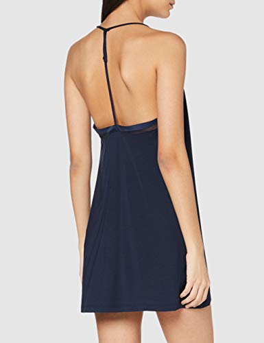 Calvin Klein Chemise Capa de Base, Línea Costera, L para Mujer