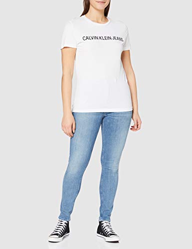 Calvin Klein Jeans Ckj 010: High Rise Skinny West Pantalones Informales, Potrero, 29W / 32L para Mujer