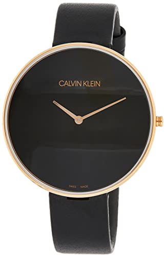 Calvin Klein Reloj Analógico para Mujer de Cuarzo con Correa en Cuero K8Y236C1