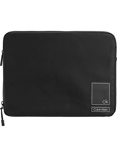 Calvin Klein - Revealed Document Bag, Shoppers y bolsos de hombro Hombre, Negro (Black), 0.1x0.1x0.1 cm (W x H L)