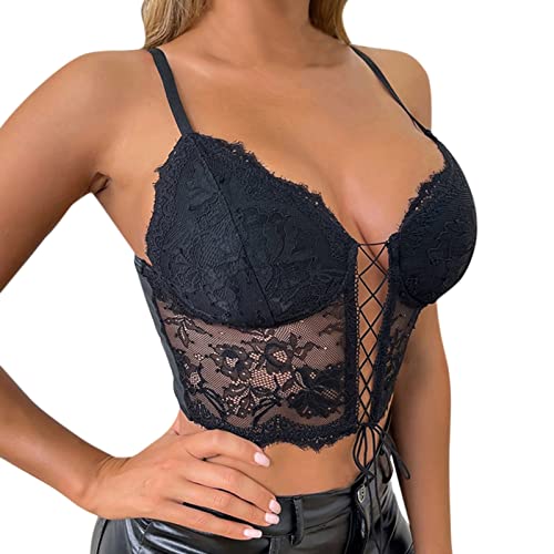 Camiseta Interior Mujer Tirantes Sujetadores Mujer sin Aros Push up Sostenes de Mujer lencería Mujer Invisible Escote Profundo sin Relleno Sujetador Reductor Tallas Grandes Deportivo