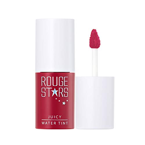 CATRIN Rouge Star Juicy Water Tint Grape Pink Lápiz labial líquido vivo Tinte Labial Hidratante de Color Rosa 4g, 0.14 oz