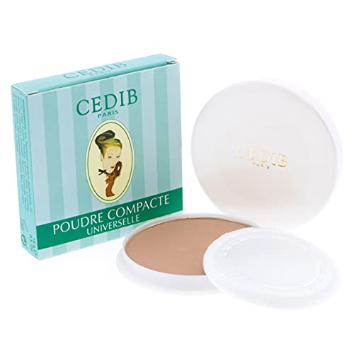 Cedib Paris Polvo Compacto Universal, Poudre Compacte Universelle, Ambar 15 g