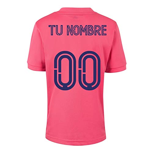 Champion's City Kit - Personalizable - Camiseta y Pantalón Infantil Primera, Segunda y Tercera Equipación - Real Madrid - Réplica Autorizada - Temporada 2020/2021