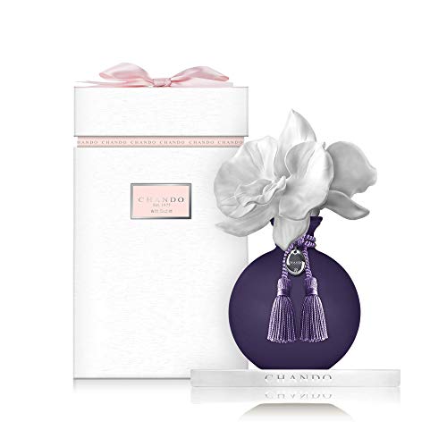 CHANDO Myst Collection - Difusor de porcelana con orquídea salvaje Fragancia de orquídea silvestre