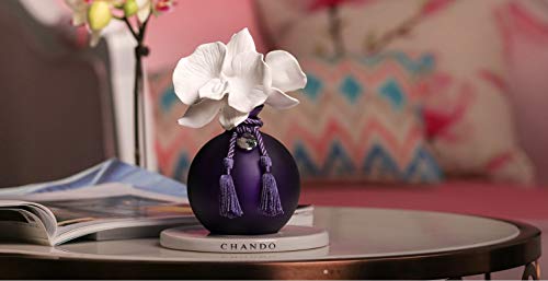 CHANDO Myst Collection - Difusor de porcelana con orquídea salvaje Fragancia de orquídea silvestre