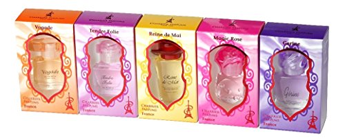 Charrier Parfums"Pack Colección" Caja De 5 Estuches De Eau De Parfum En Miniaturas, Multicolor, Fruité, 53.13 Mililitro, 5 Unidades