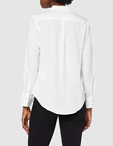 CK Jeans Egret Camiseta, Blanco, XS para Mujer