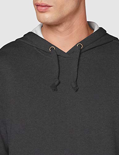 Clique Basic Sudadera con Capucha, Gris (Anthracite Melange), M para Hombre