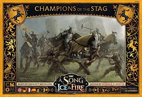 CMON Asmodee A Song of Ice & Fire – Guerra de los Ciervos expansibles, Tablet, alemán (CMND0142)