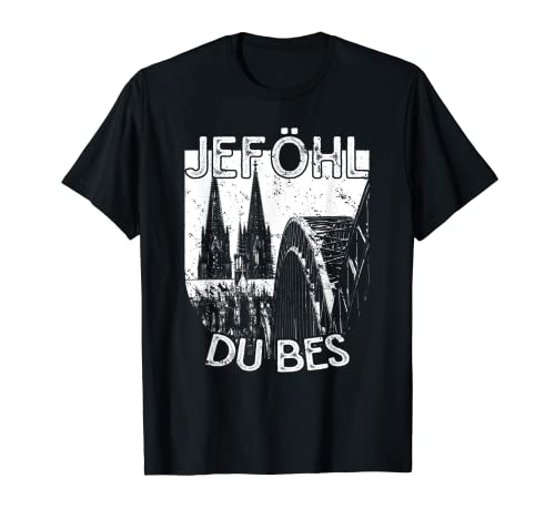 Colonia Kölle Du bes Jeföhl Domstadt - Regalo retro Camiseta