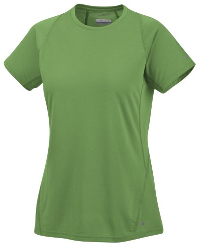 Columbia - Camiseta para Mujer, tamaño S, Color Prado Verde