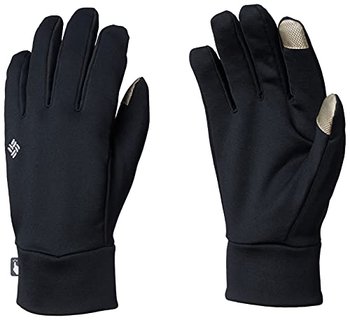 Columbia Guantes unisex, Omni-Heat Touch Glove Liner, Poliéster, Negro, Talla M, 1827791