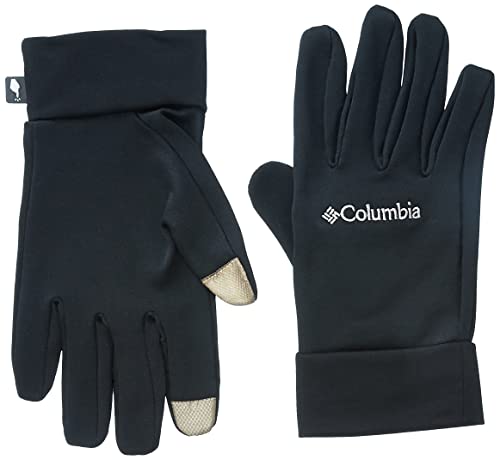 Columbia Guantes unisex, Omni-Heat Touch Glove Liner, Poliéster, Negro, Talla M, 1827791