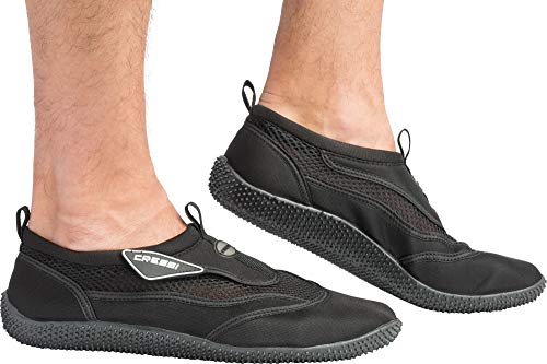 Cressi Reef Zapatillas Chanclas, Unisex Adulto, Negro, 36