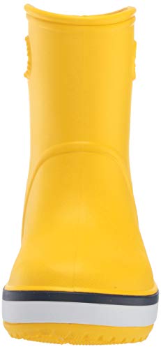 Crocs Crocband Rain Boot K Unisex Niños Crocband Rain Boot K, Amarilo (Yellow/Navy), 22/23 EU