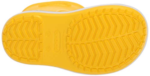 Crocs Crocband Rain Boot K Unisex Niños Crocband Rain Boot K, Amarilo (Yellow/Navy), 22/23 EU