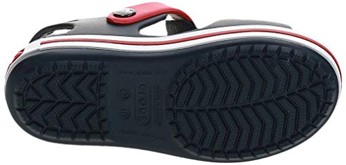 Crocs Crocband Sandal, Sandalias, Blue Navy/Red, 27/28 EU