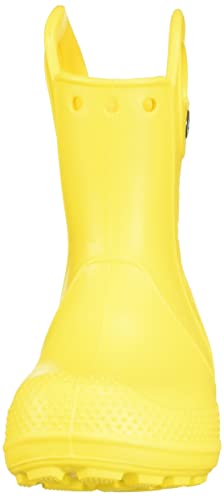 Crocs Handle It Rain Boot Unisex Niños Botas de agua, Amarillo (Yellow), 27/28 EU