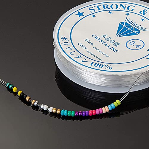 Cuentas de Cristal, 2 mm 24000 Mini Cuentas de Colores para DIY Pulseras Collares Bisutería Joyería-Making (24 Colores)