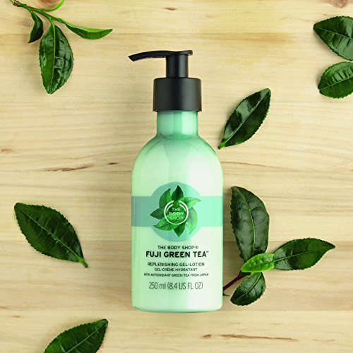 Cuerpo Shop Fuji verde té Replenishing Gel Loción