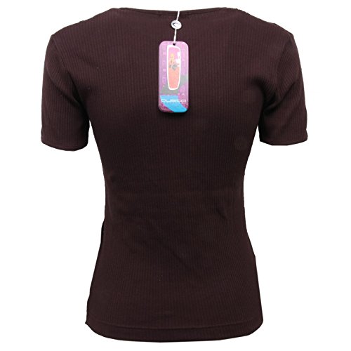 Custo C8618 (Without Label) Maglia Donna Barcelona Brown t-Shirt Woman [XS]