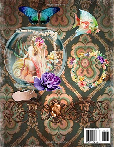 Cut Collage Fantasy Forest and Mermaid: A Collection of Mermaid Craft Kit, Fantasy Scrapbook Like Unicorn and Forest Pattern Scrapbooking Journal. ... Elements You can Imagine (Crafts for Adults)