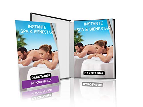 DAKOTABOX - Caja Regalo mujer hombre pareja idea de regalo - Instante spa & bienestar - 10000 actividades de bienestar como masajes, aromaterapia, spa y tratamientos