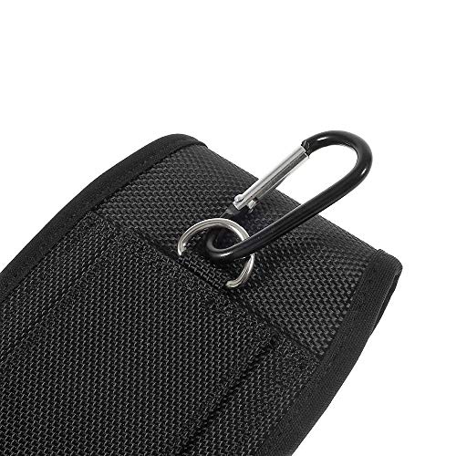 DFV mobile - Belt Case Cover Business Nylon for Vertu Aster P (2018) - Black