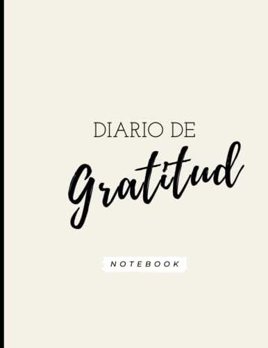 Diario de Gratitud | Journal en Español para Agradecer Todos los Días | Para Hombres y Mujeres: La libreta de Agradecimiento para escribir con Rayas