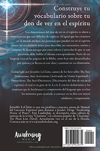 Diccionario Del Don De Ver En El Espíritu: Una guía de la A a la Z de Definiciones,términos, Expresiones y Símbolos que Revelan Misterios