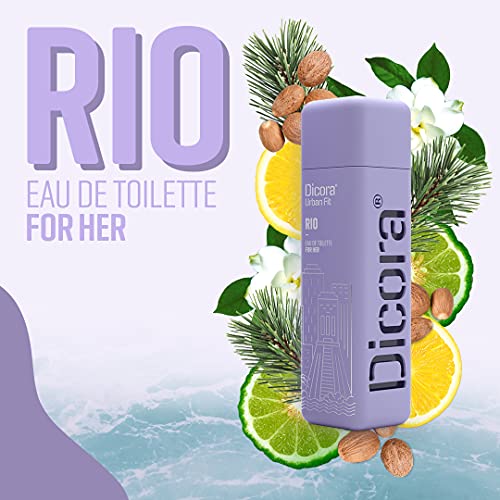 Dicora Urban Fit Set Rio, eau toilette 100 ml + Sport Bottle 500 ml