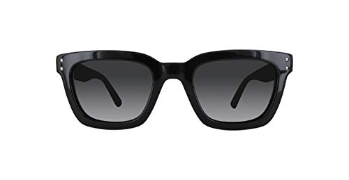 Diesel DL0240 01A 45 Monturas de Gafas, Negro (Negro LucidoFumo), 45.0 Unisex Adulto