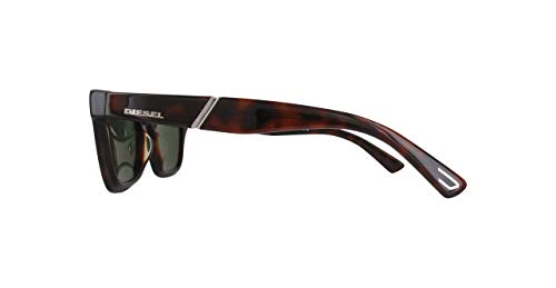 Diesel DL0240 52N 45 Monturas de Gafas, Marrón (Avana ScuraVerde), 45.0 Unisex Adulto