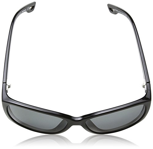 Diesel - Gafas de sol Wayfarer DL0005, Shiny Black Frame / Gradient Grey