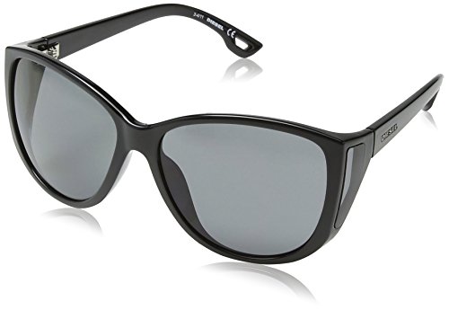 Diesel - Gafas de sol Wayfarer DL0005, Shiny Black Frame / Gradient Grey