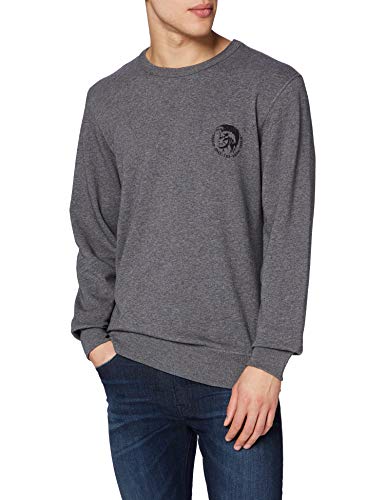 Diesel Umlt-Willy sudadera, Gris (Grey Mélange 96k/0cand), Small para Hombre