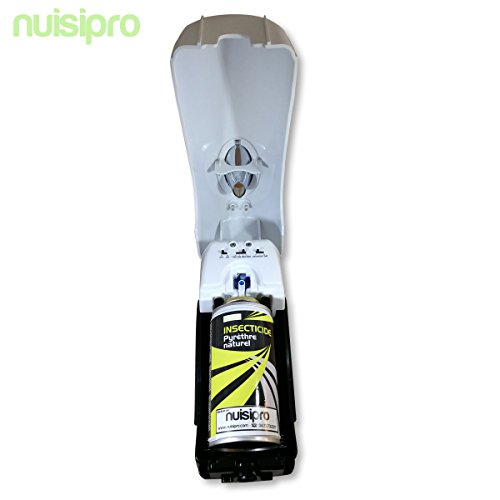 Difusor Programable Profesional NUISIPRO - perfume, insecticida - recarga 250ml o 150ml,