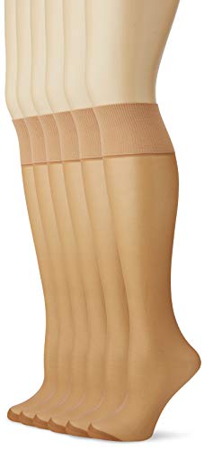 Dim Beauty Resist Calcetines, 20 DEN, Beige (Cannelle 1al), Talla única (Talla del Fabricante: 35/41) (Pack de 6) para Mujer