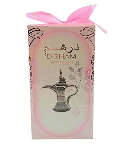 Dirham Wardi 100 ml EDP parfum arabe pour femme jasmin, vanille, rose parfum vaporisateur longue durée