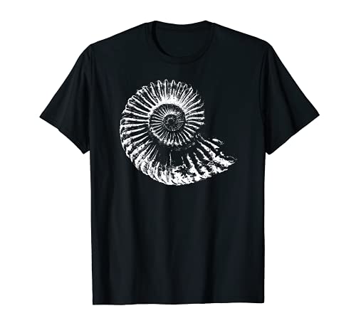 Diseño perfecto para coleccionistas de fósiles - Amonita fósil Camiseta
