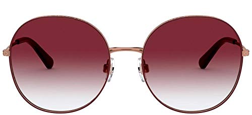 Dolce & Gabbana Gafas de Sol SLIM DG 2243 Rose Gold/Burgundy Shaded 56/18/140 mujer