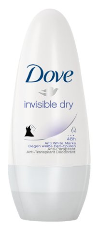 Dove Invisible Desodorante seco Roll-On 6-Pack (6 x 50 ml)