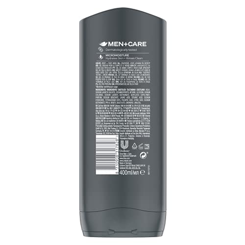 DOVE MEN + CARE Gel de ducha fresco fresco, 400 ml