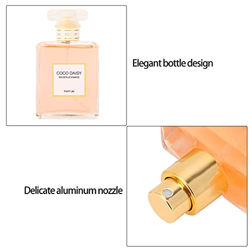 Eau de Toilette Fragrance For Women 50ml, Perfume de Fragancia Floral Dulce Perfume de Fragancia Floral Dulce Perfume Eau de Toilette de Larga Duración para Mujeres