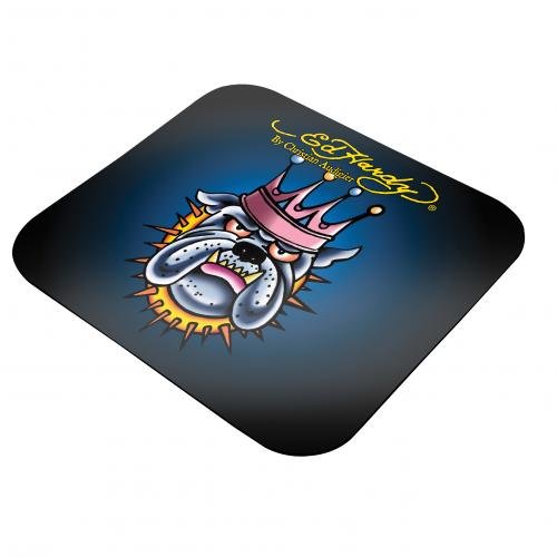 Ed Hardy King Dog - Mini Almohadilla para ratón