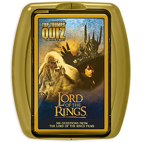 El Señor de los Anillos Top Trumps Quiz Juego, (WM00384-EN1-6)