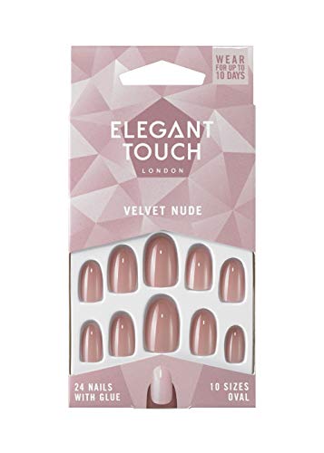 ELEGANT TOUCH Et Colour Nails - Velvet Nude (Oval) Elegant Touch 21 g