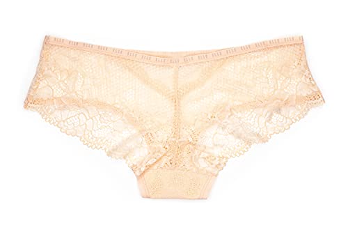 Elle Mujeres Encaje Brasileño, beige, S